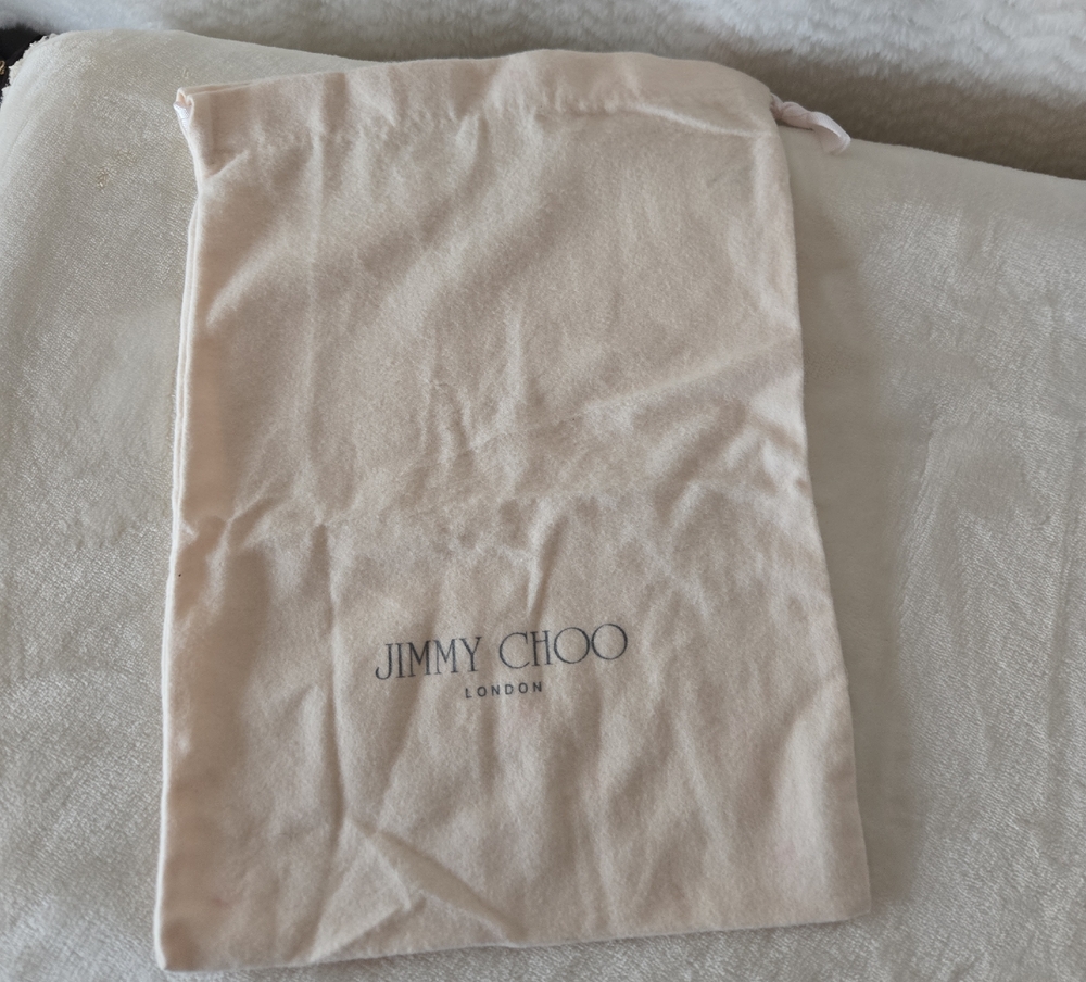 Jimmy Choo Soft Cream Dust Bag